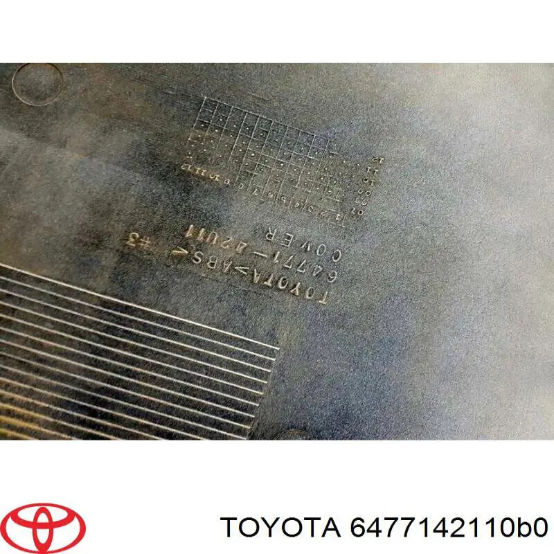Compre 6477142110B0 Toyota Capa da roda de recambio