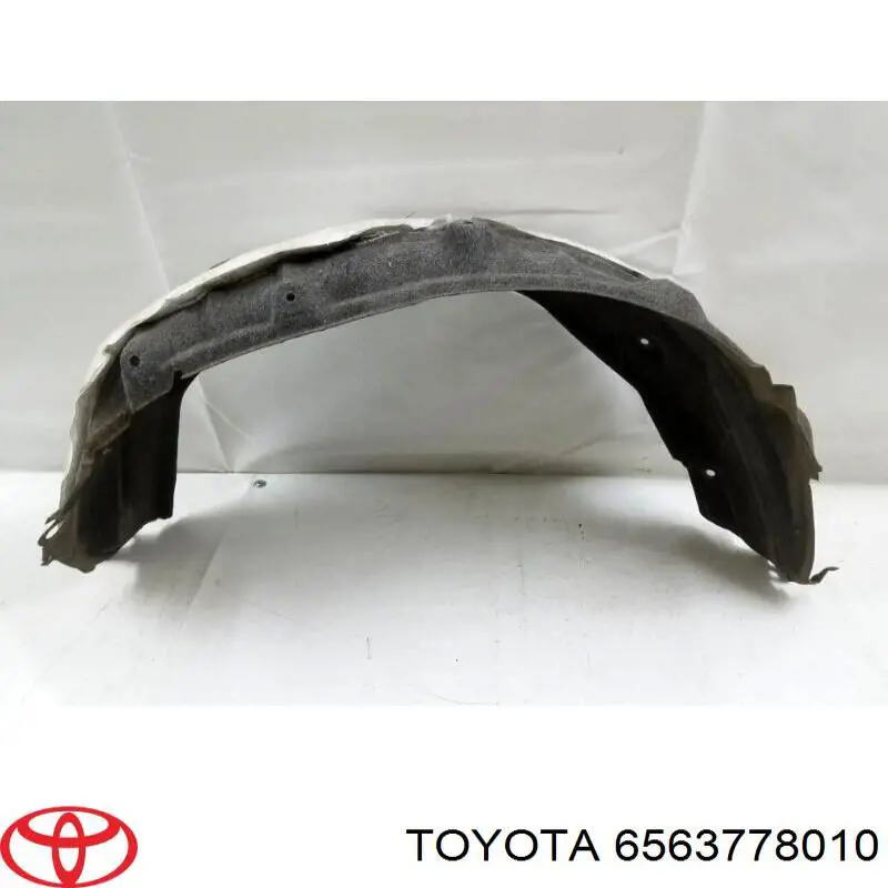 6563778010 Toyota Guarda-barras do pára-lama traseiro direito