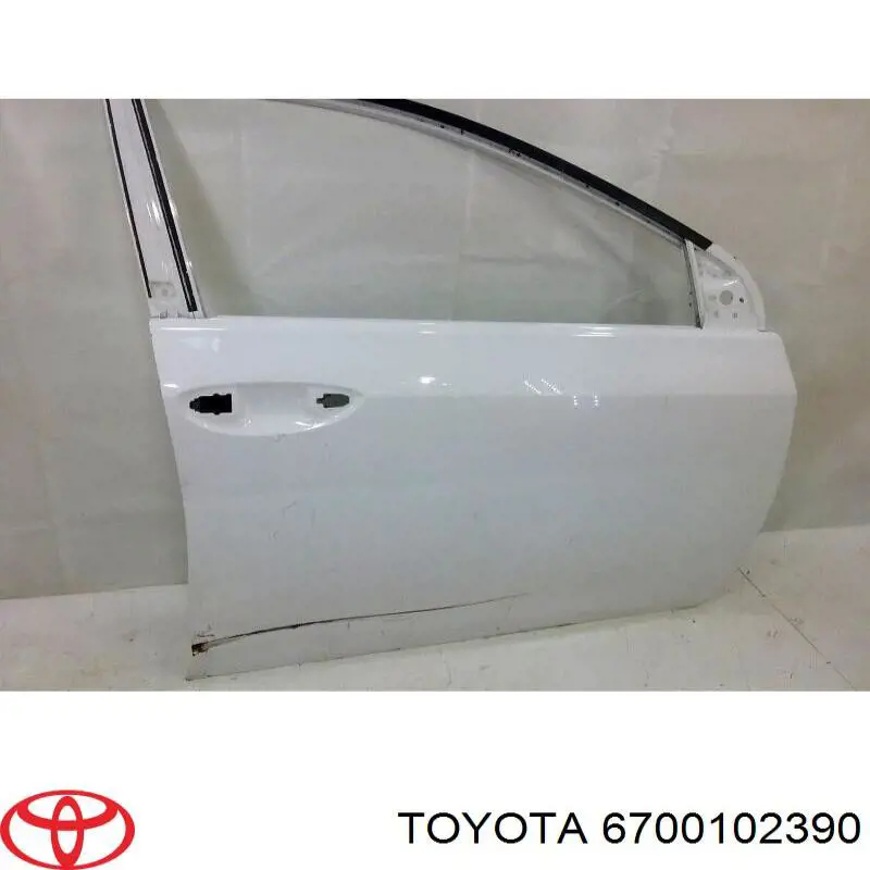 6700102390 Toyota Porta dianteira direita