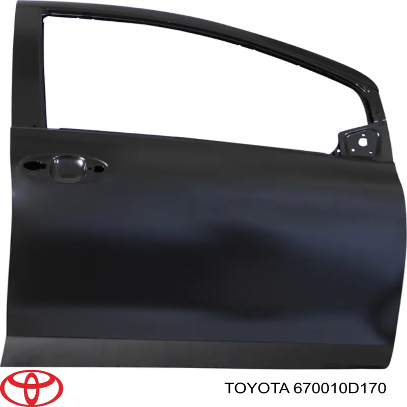 670010D170 Toyota Porta dianteira direita