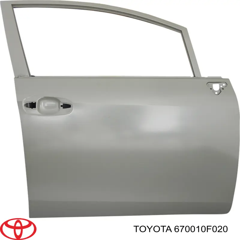 670010F020 Toyota Porta dianteira direita