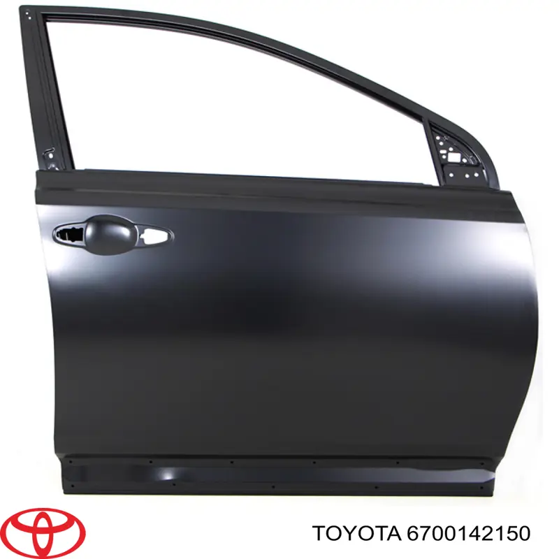 670010R080 Toyota Porta dianteira direita