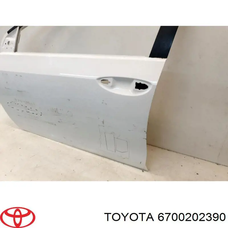 Porta dianteira esquerda para Toyota Corolla  E18