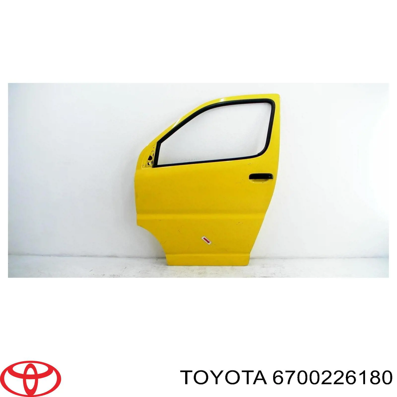 Porta dianteira esquerda para Toyota Hiace IV H1, H2