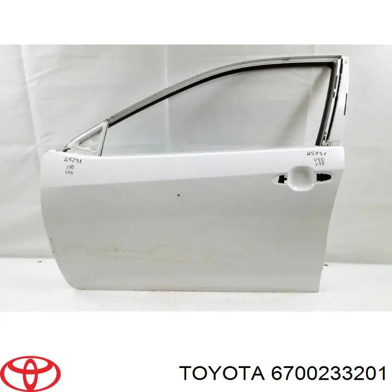 Porta dianteira esquerda Toyota Camry VII V50