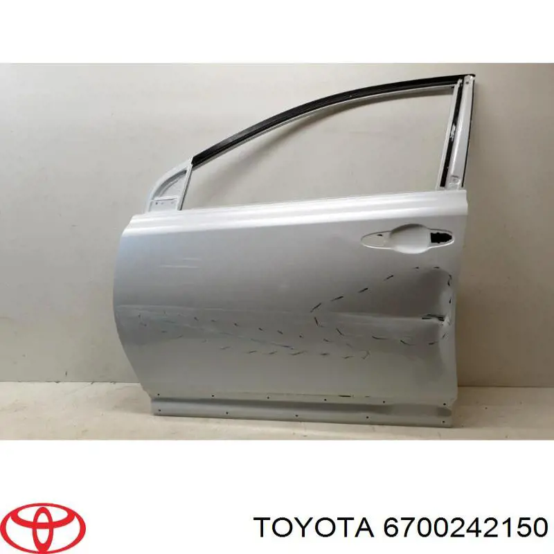 6700242150 Toyota Porta dianteira esquerda