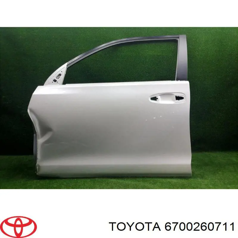 6700260711 Toyota Porta dianteira esquerda