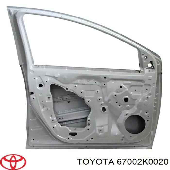 Porta dianteira esquerda para Toyota Yaris  P21