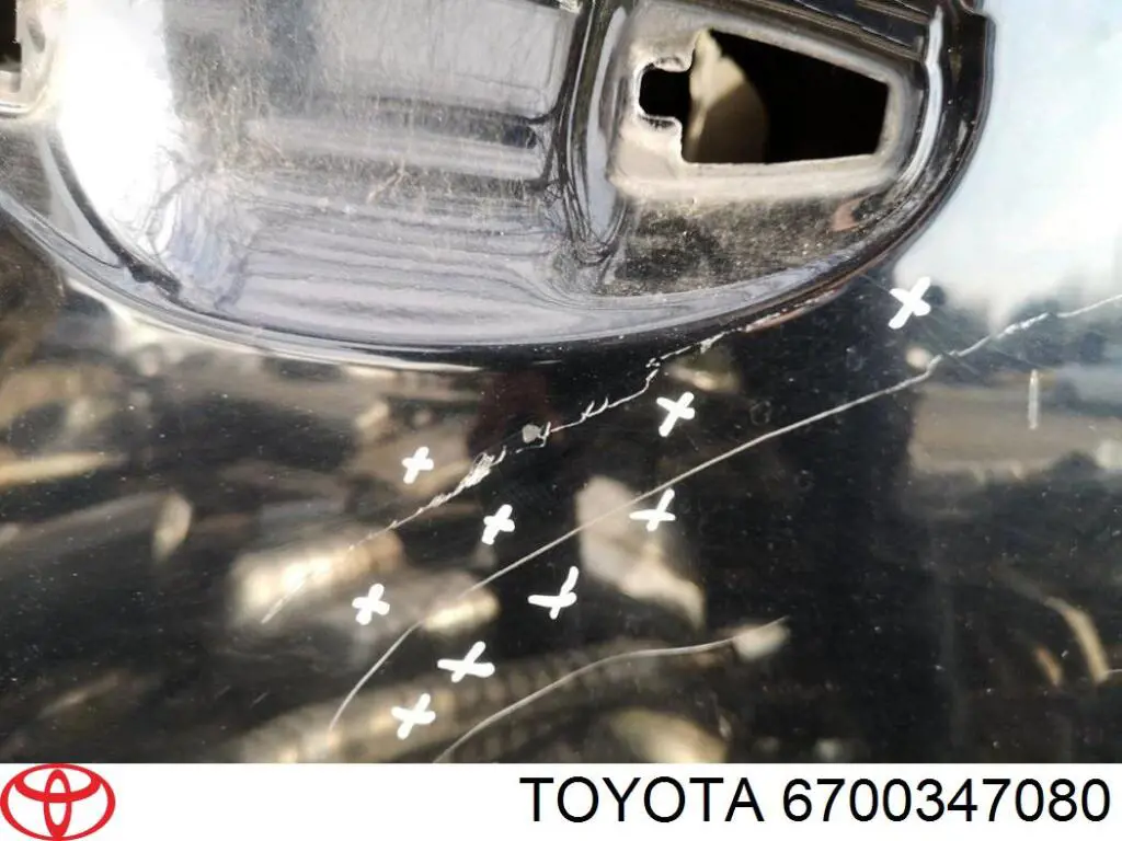 6700347080 Toyota Porta traseira direita