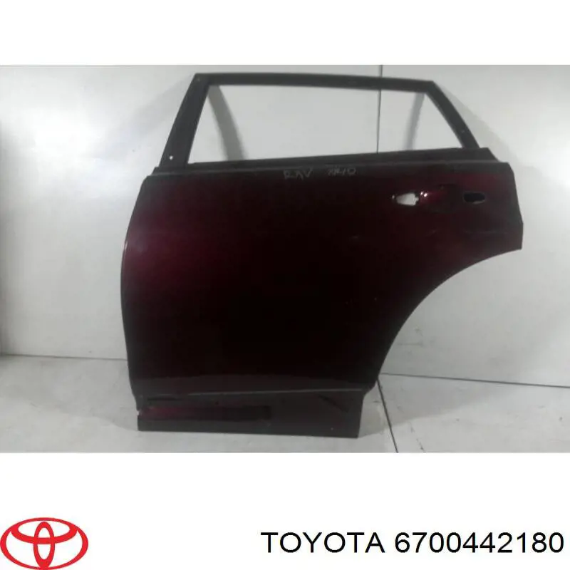 Porta traseira esquerda Toyota 670040R110 preço, a partir de 1039,88 USD