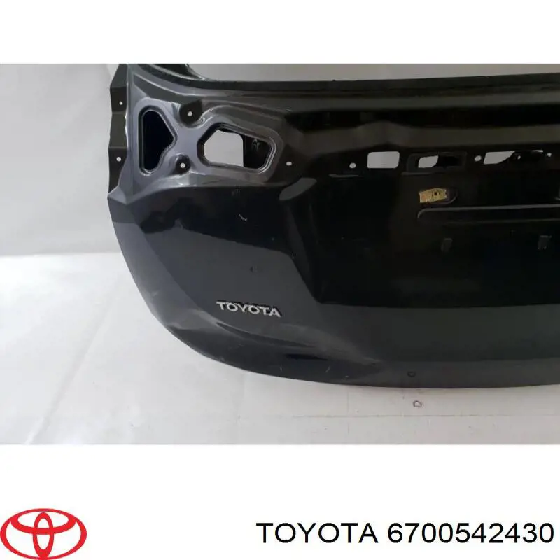 Compre 6700542431 Toyota Porta traseira (3ª/5ª porta-malas (tampa de alcapão)