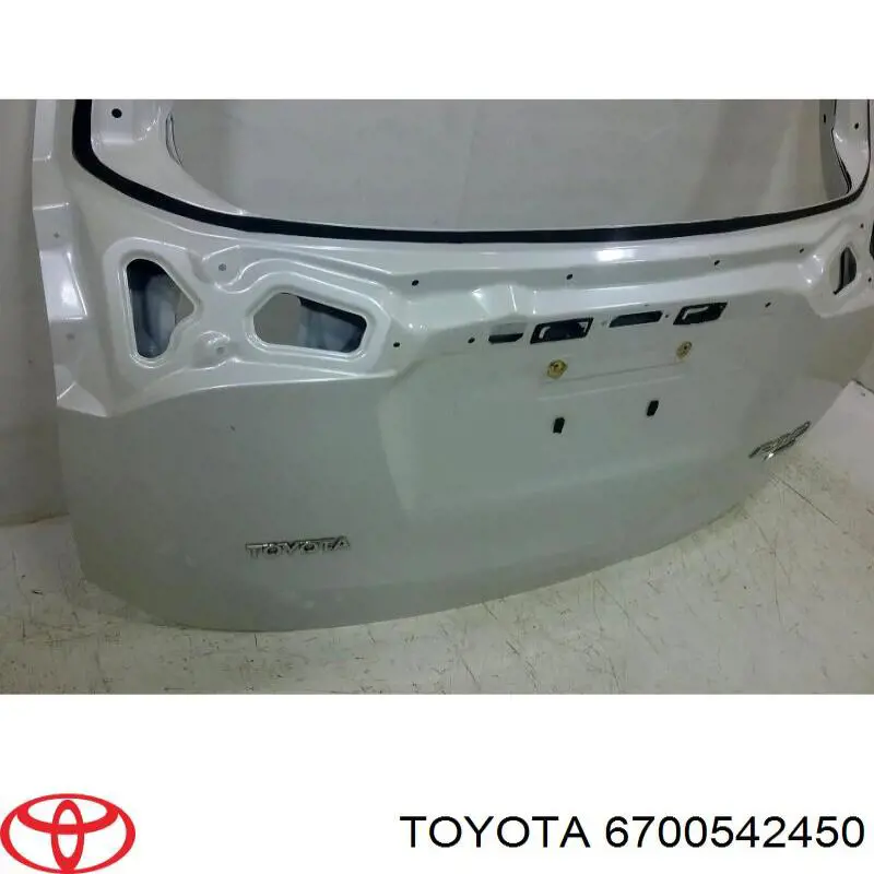 6700542450 Toyota Porta traseira (3ª/5ª porta-malas (tampa de alcapão)