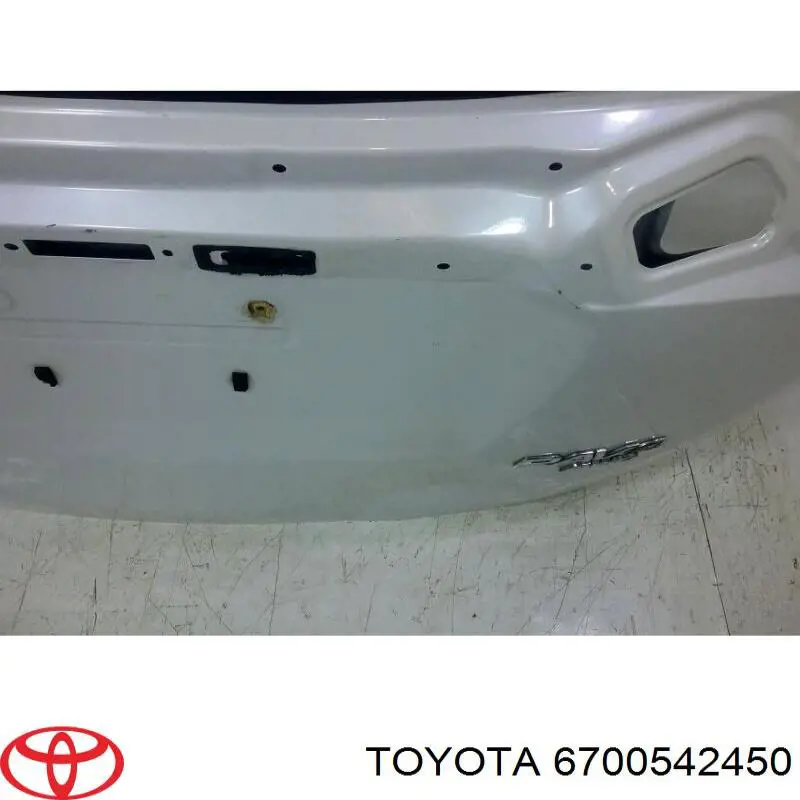 Porta traseira (3ª/5ª porta-malas (tampa de alcapão) Toyota 6700542450 preço, a partir de 1127,61 USD