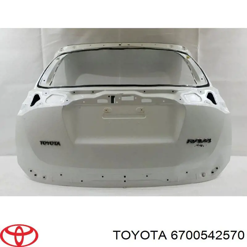 Porta traseira (3ª/5ª porta-malas (tampa de alcapão) Toyota RAV4 IV A4