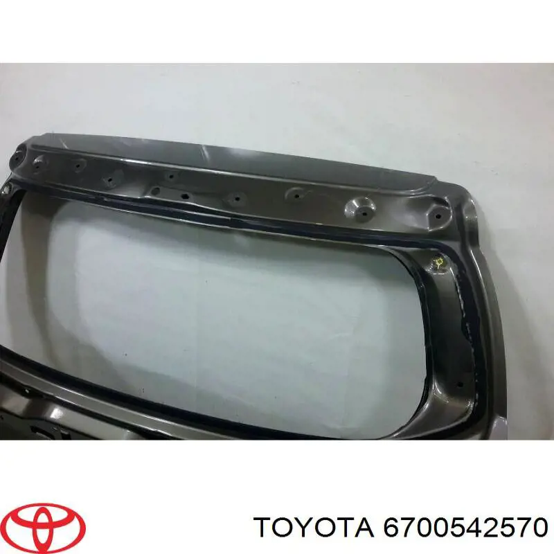Porta traseira (3ª/5ª porta-malas (tampa de alcapão) Toyota 670050R270 preço, a partir de 1234,58 USD