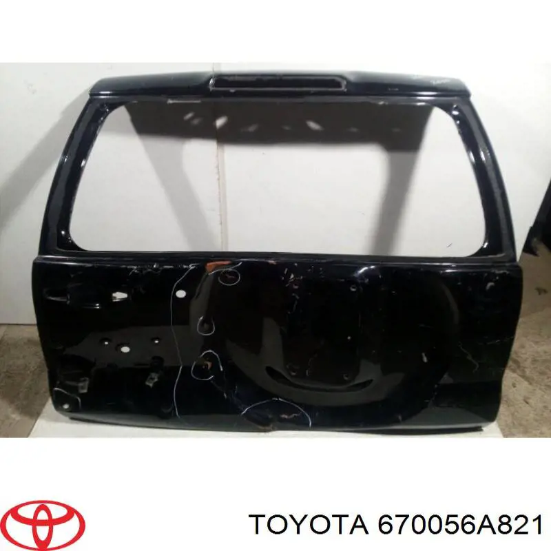 Porta traseira (3ª/5ª porta-malas (tampa de alcapão) Toyota 670056A821 preço, a partir de 1592,70 USD