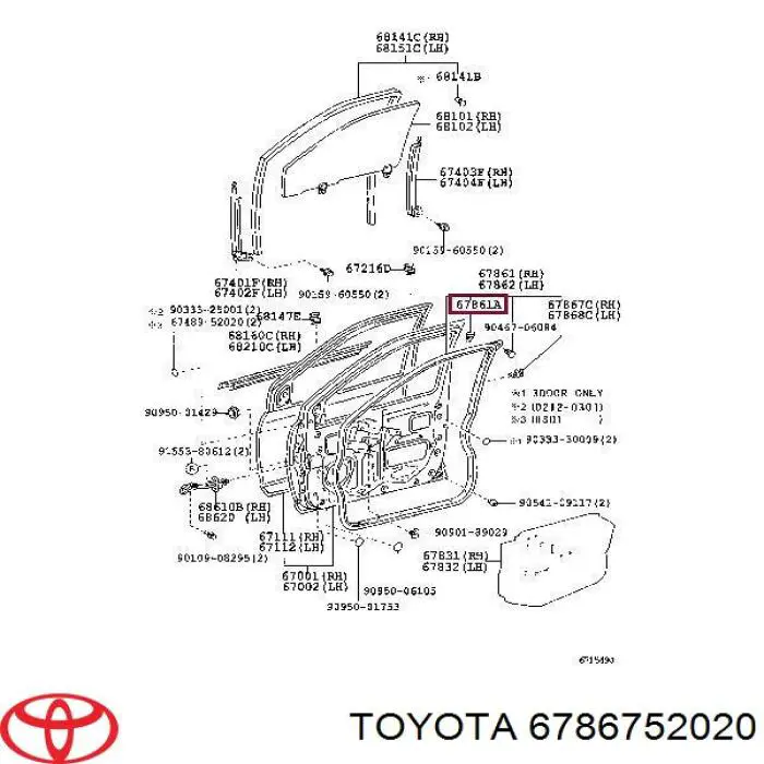 6786752030 Toyota 