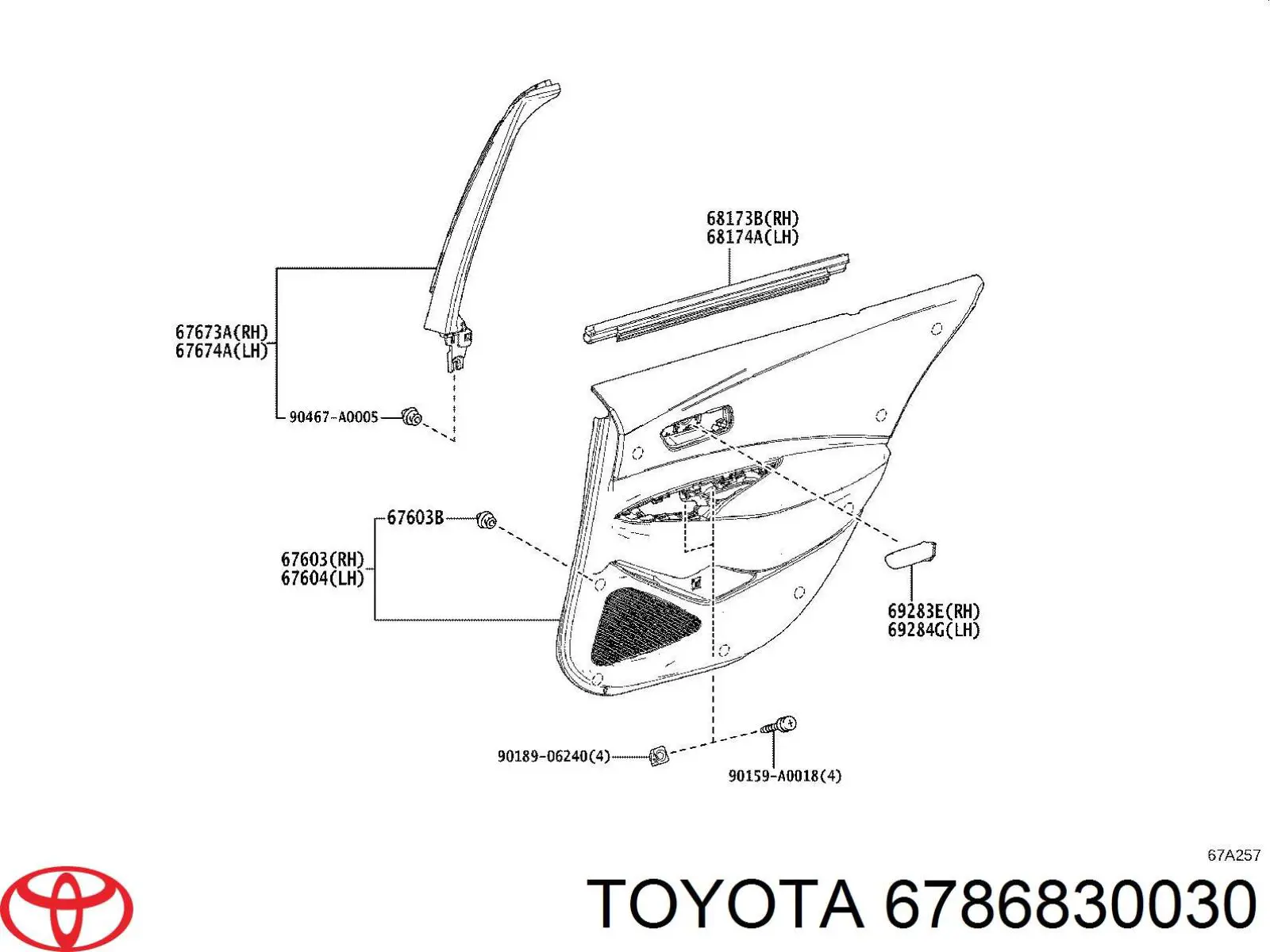 6786830030 Toyota 