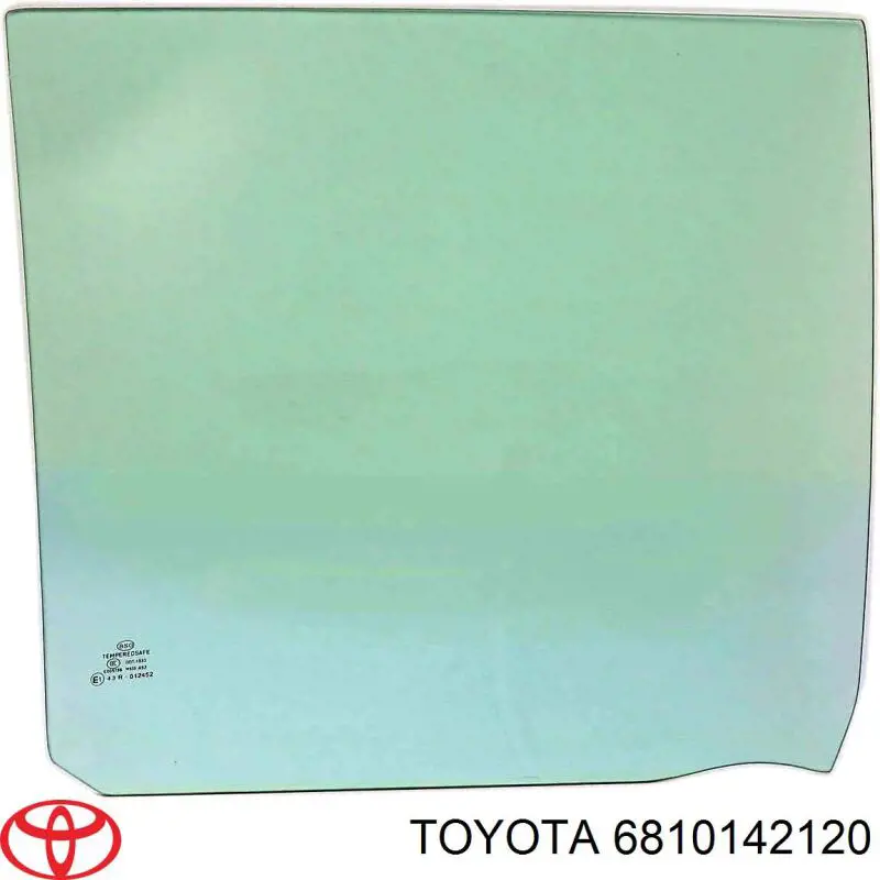 Vidro da porta dianteira direita Toyota 6810142120 preço, a partir de 45,01 USD