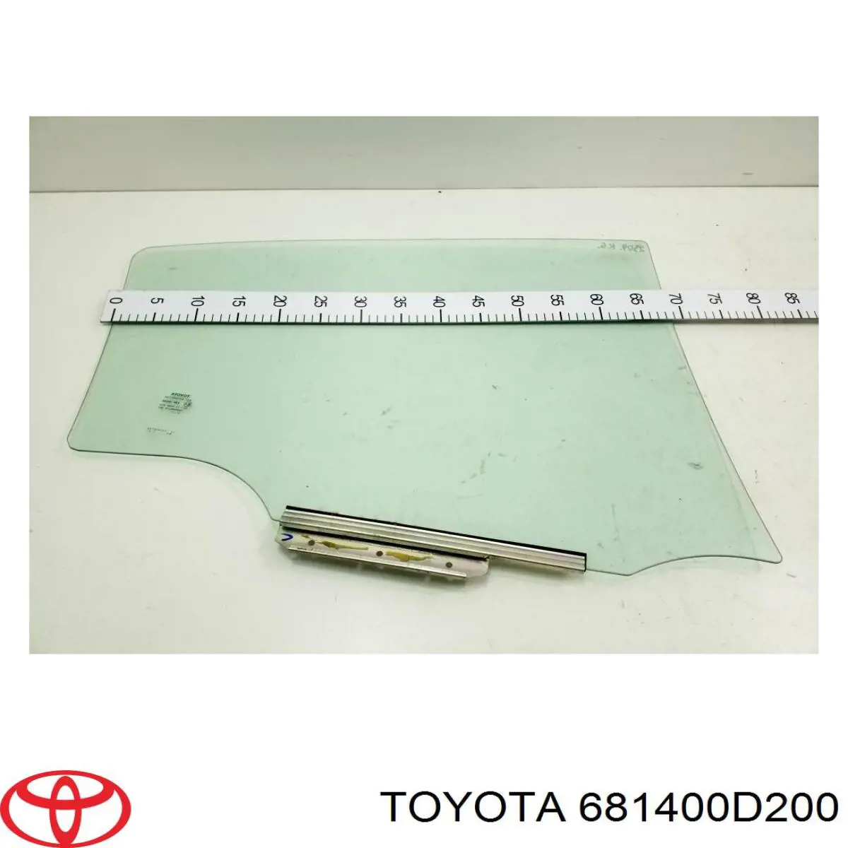 Vidro da porta traseira esquerda Toyota 681400D200 preço, a partir de 92,10 USD