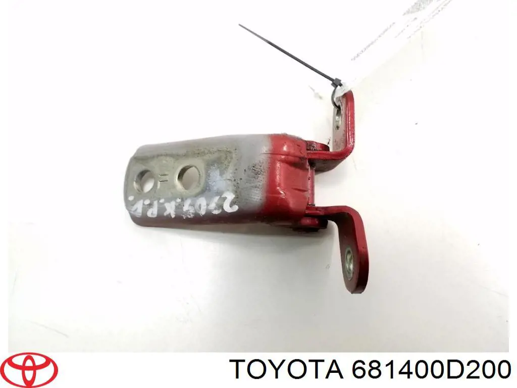 Compre 681400D200 Toyota Vidro da porta traseira esquerda