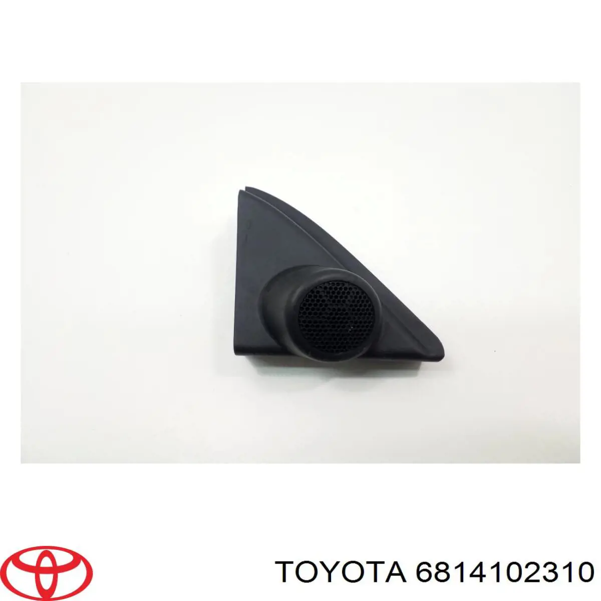 6814102310 Toyota Guia de vidro de quadro da porta dianteira direita