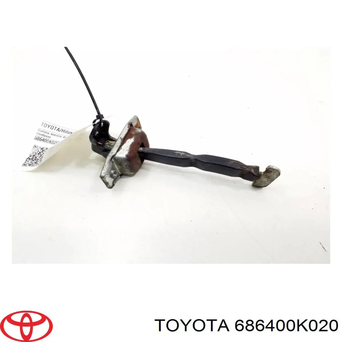 686400K020 Toyota Limitador traseiro esquerdo de abertura de porta
