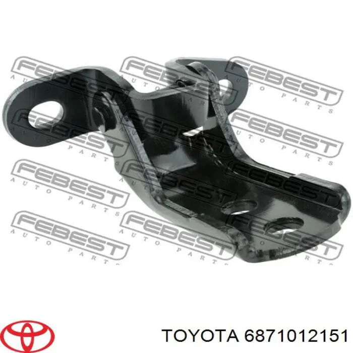 Gozno da porta dianteira direita Toyota 6871012151 preço, a partir de 35,02 USD