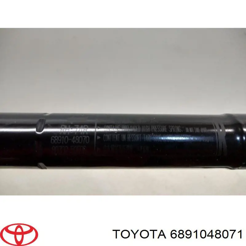 6891048071 Toyota Amortecedor de tampa de porta-malas (de 3ª/5ª porta traseira)