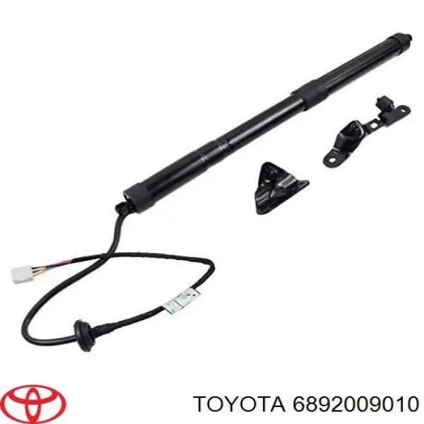 6892009010 Toyota Amortecedor de tampa de porta-malas (de 3ª/5ª porta traseira)