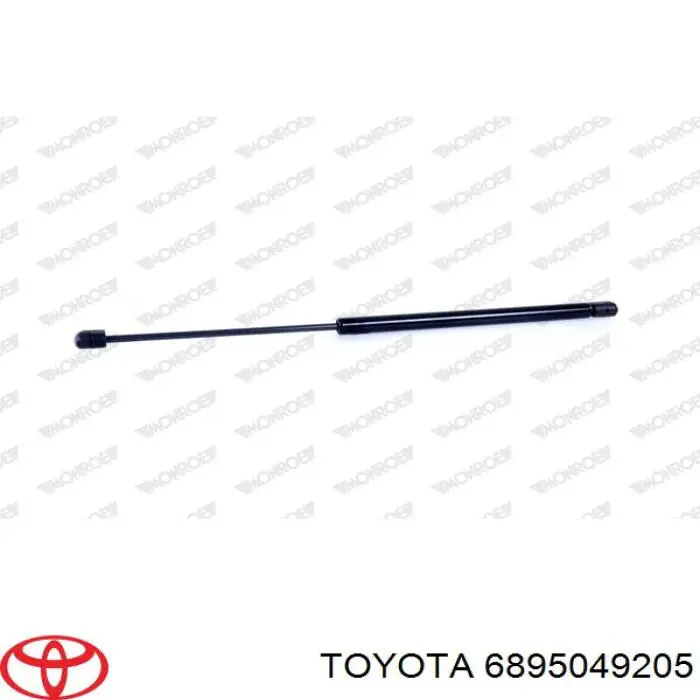 Compre 6895049205 Toyota Amortecedor de tampa de porta-malas (de 3ª/5ª porta traseira)