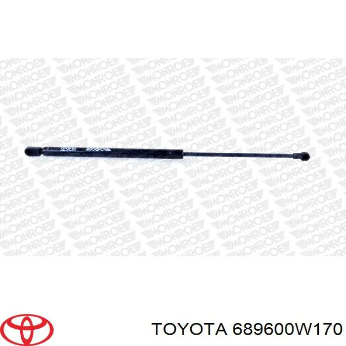Compre 689600W170 Toyota Amortecedor de tampa de porta-malas (de 3ª/5ª porta traseira)