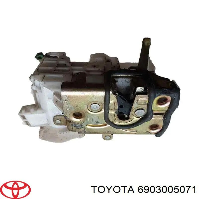 6903005071 Toyota Fecho da porta dianteira direita