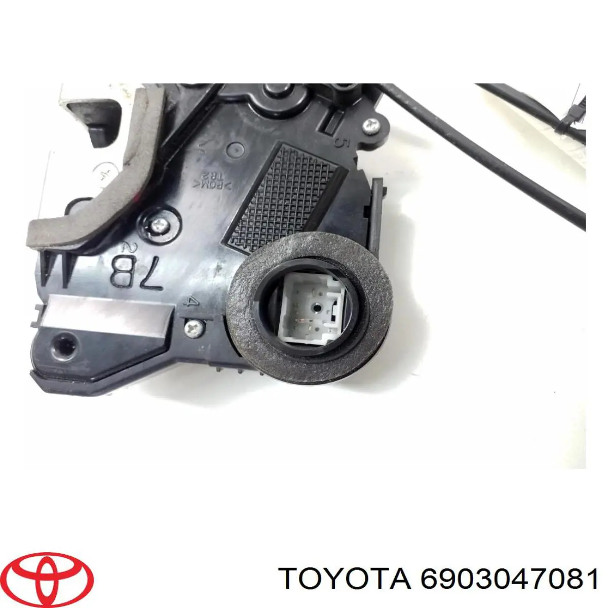6903047081 Toyota Fecho da porta dianteira direita