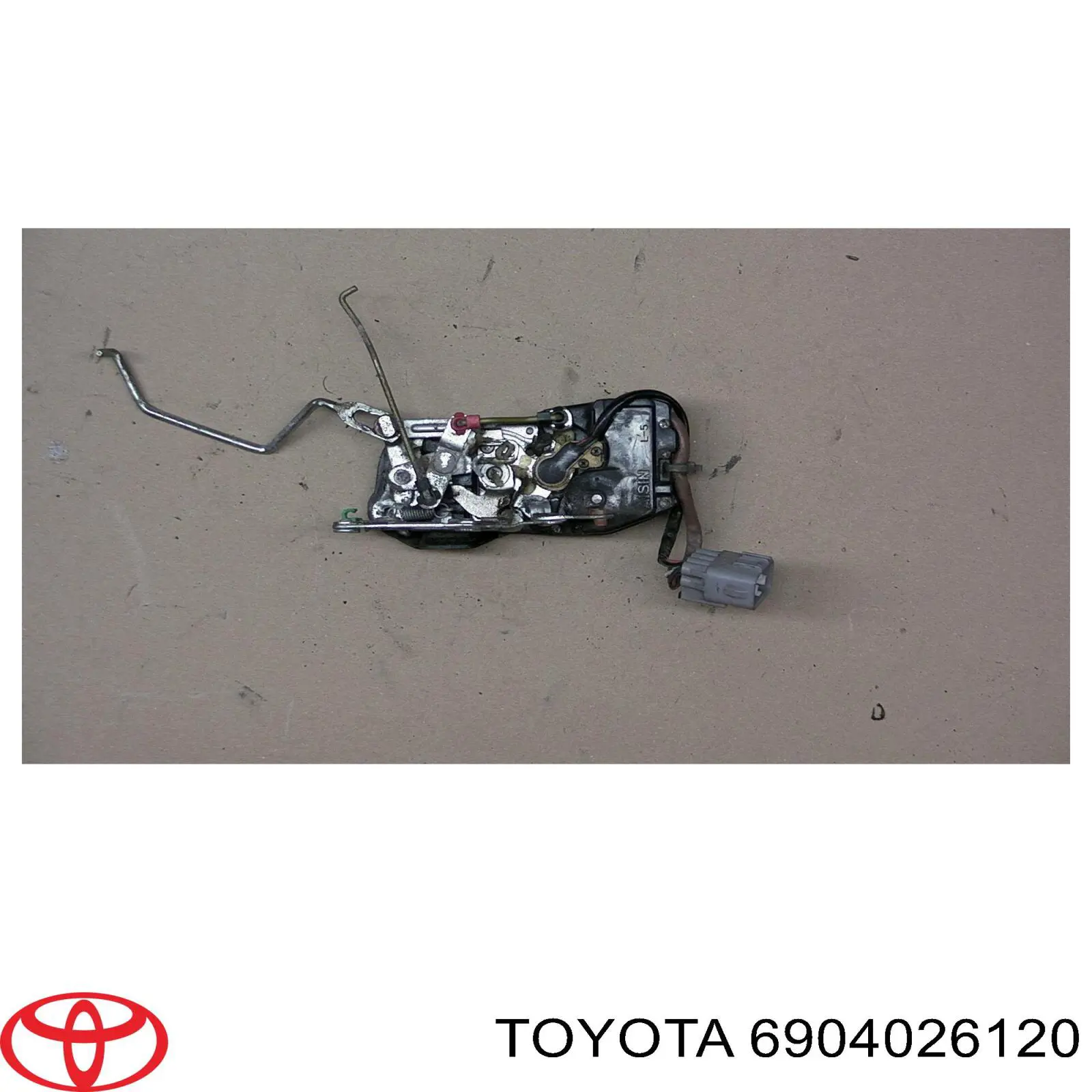 Fecho da porta dianteira esquerda Toyota Hiace IV H1, H2