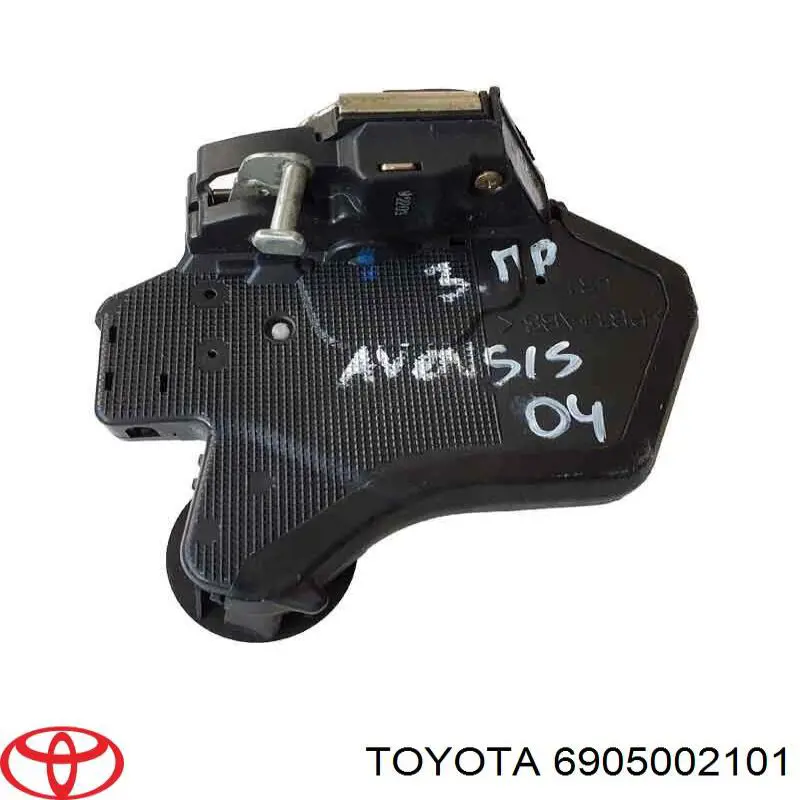 6905002101 Toyota Fecho da porta traseira direita