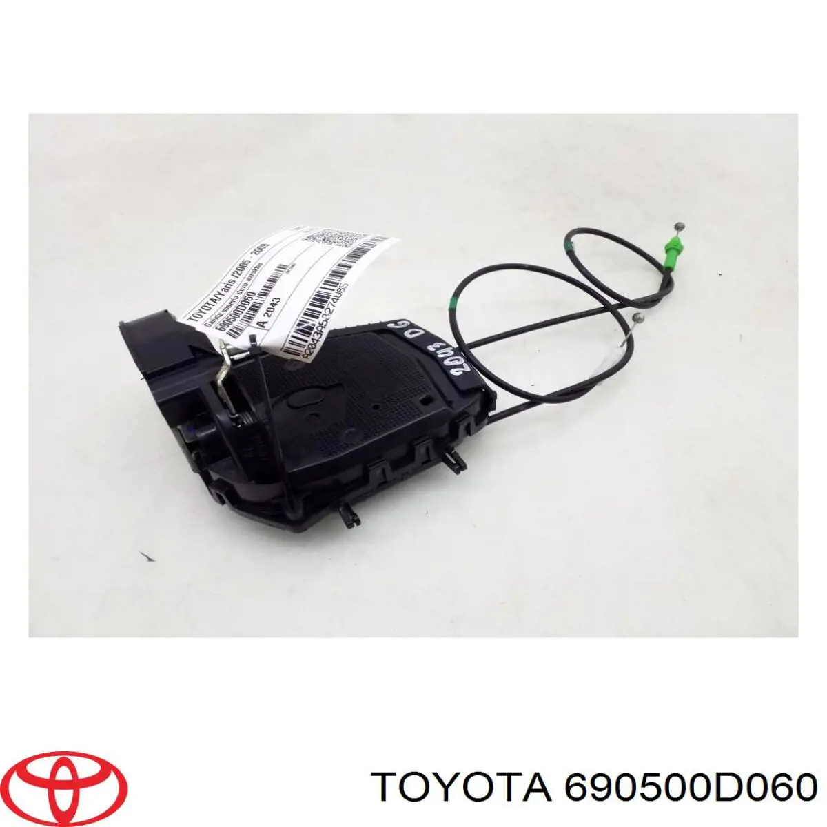 Fecho da porta traseira direita Toyota 690500D060 preço, a partir de 54,48 USD