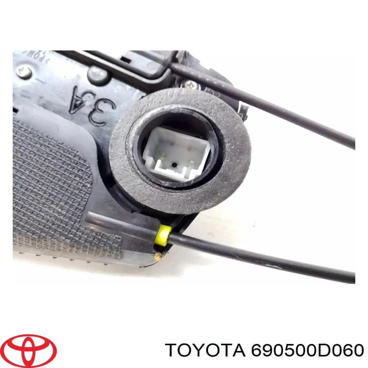 690500D060 Toyota Fecho da porta traseira direita