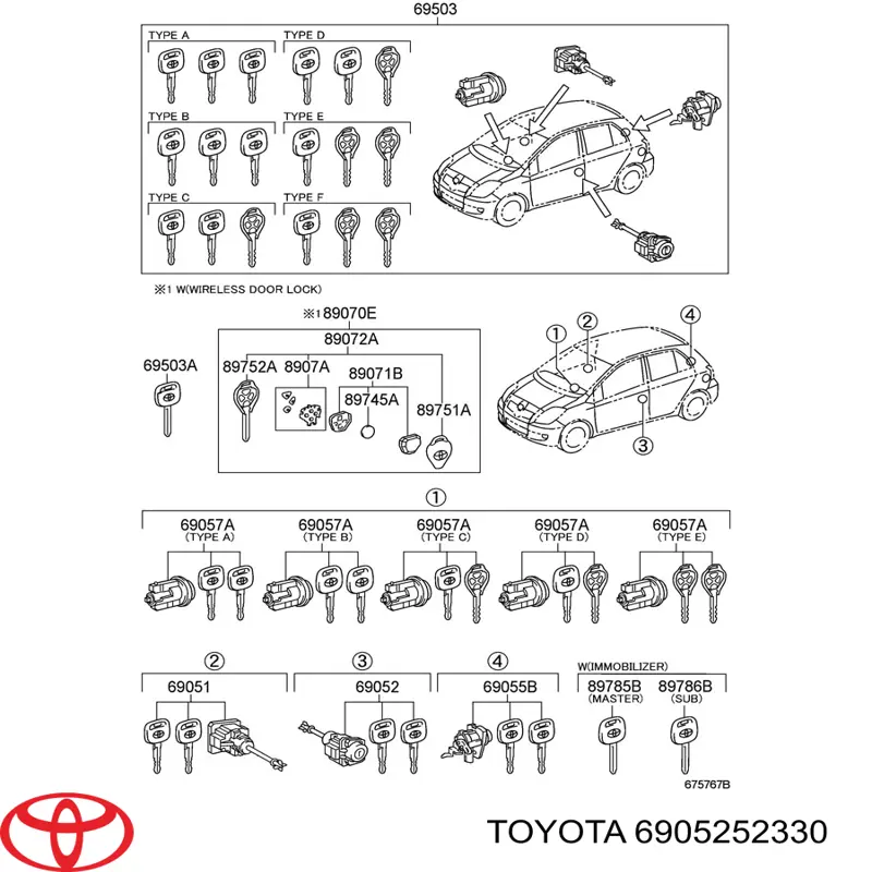  Toyota 6905252330 preço, a partir de 79,40 USD