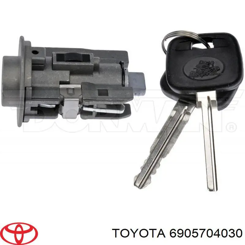  Trinco de fecho de ignição Toyota Camry VI sedan (V40) (2006 - 2014) VI