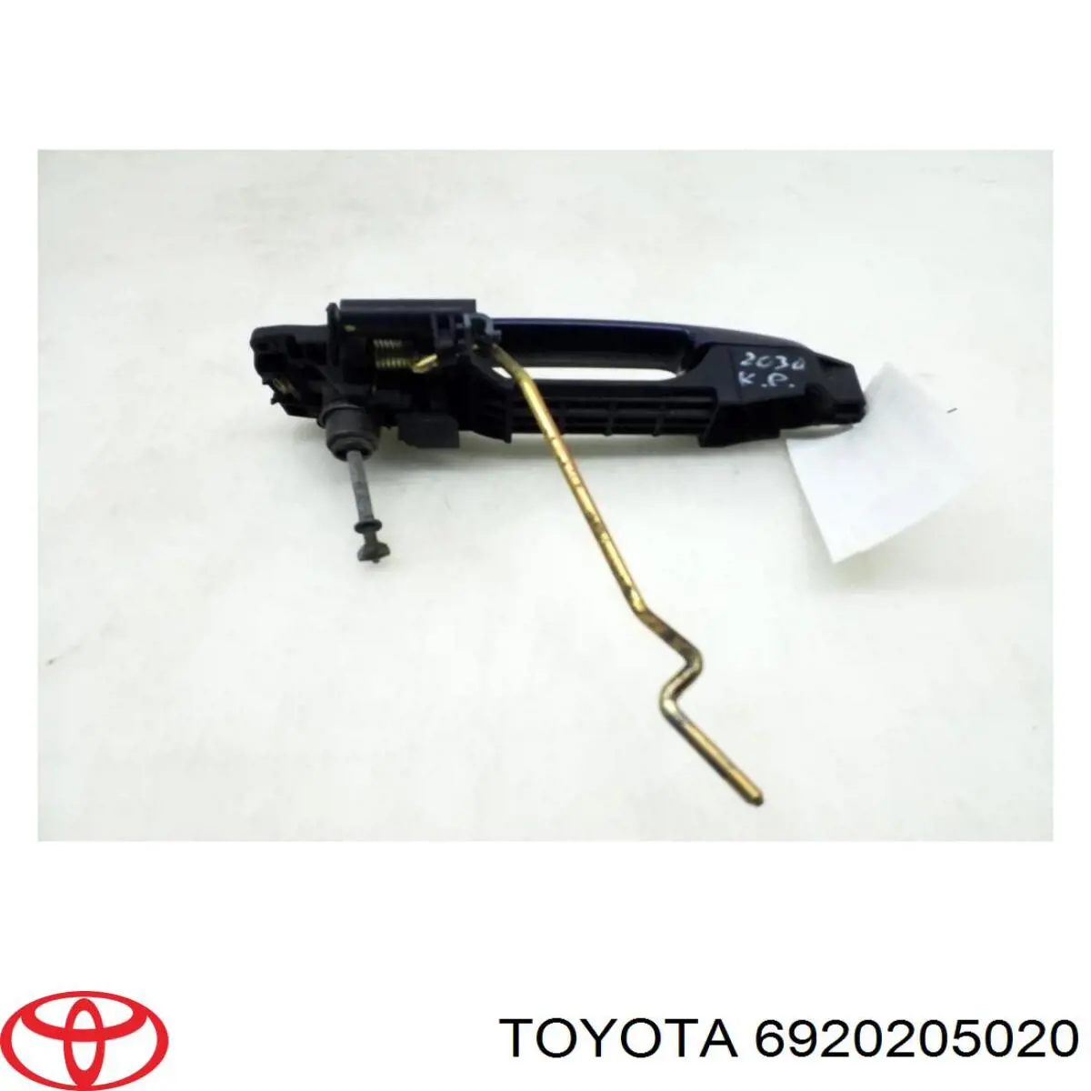 Compre 6920205020 Toyota Suporte de maçaneta externa da porta dianteira esquerda