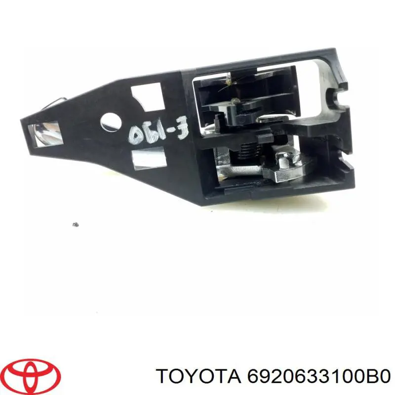 Maçaneta interna esquerda da porta dianteira Toyota 6920633100B0 preço, a partir de 30,70 USD