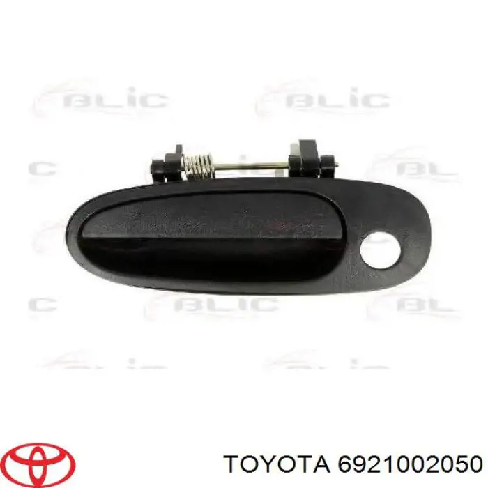 Maçaneta dianteira direita da porta externa Toyota 6921012280 preço, a partir de 27,89 USD
