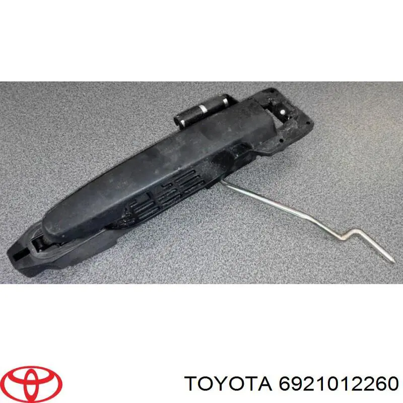 Compre 6921012260 Toyota Maçaneta externa direita da porta traseira