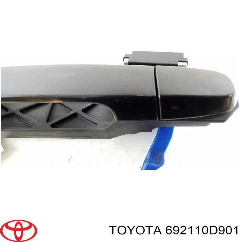 692110D901 Toyota Maçaneta externa da porta dianteira