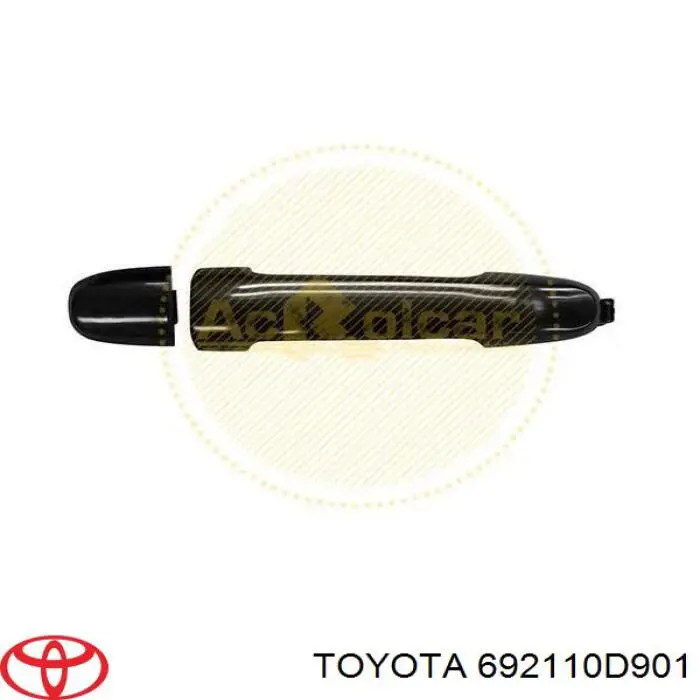 Maçaneta externa da porta dianteira Toyota 692110D901 preço, a partir de 30,70 USD