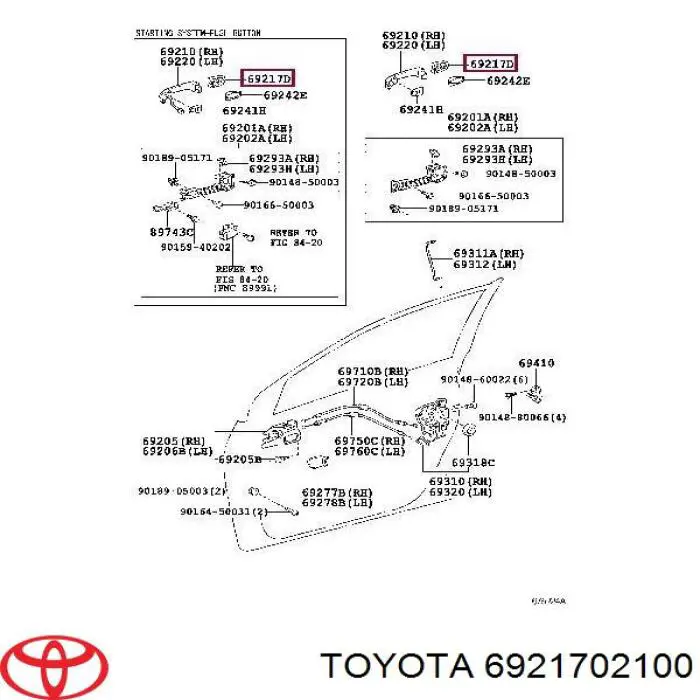 6921702100 Toyota 