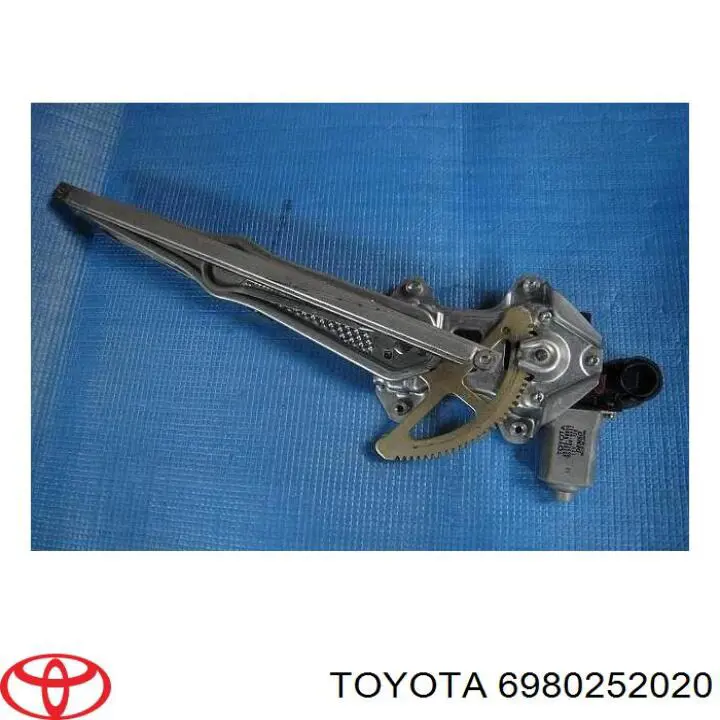 Compre 6980252020 Toyota Mecanismo de acionamento de vidro da porta dianteira esquerda