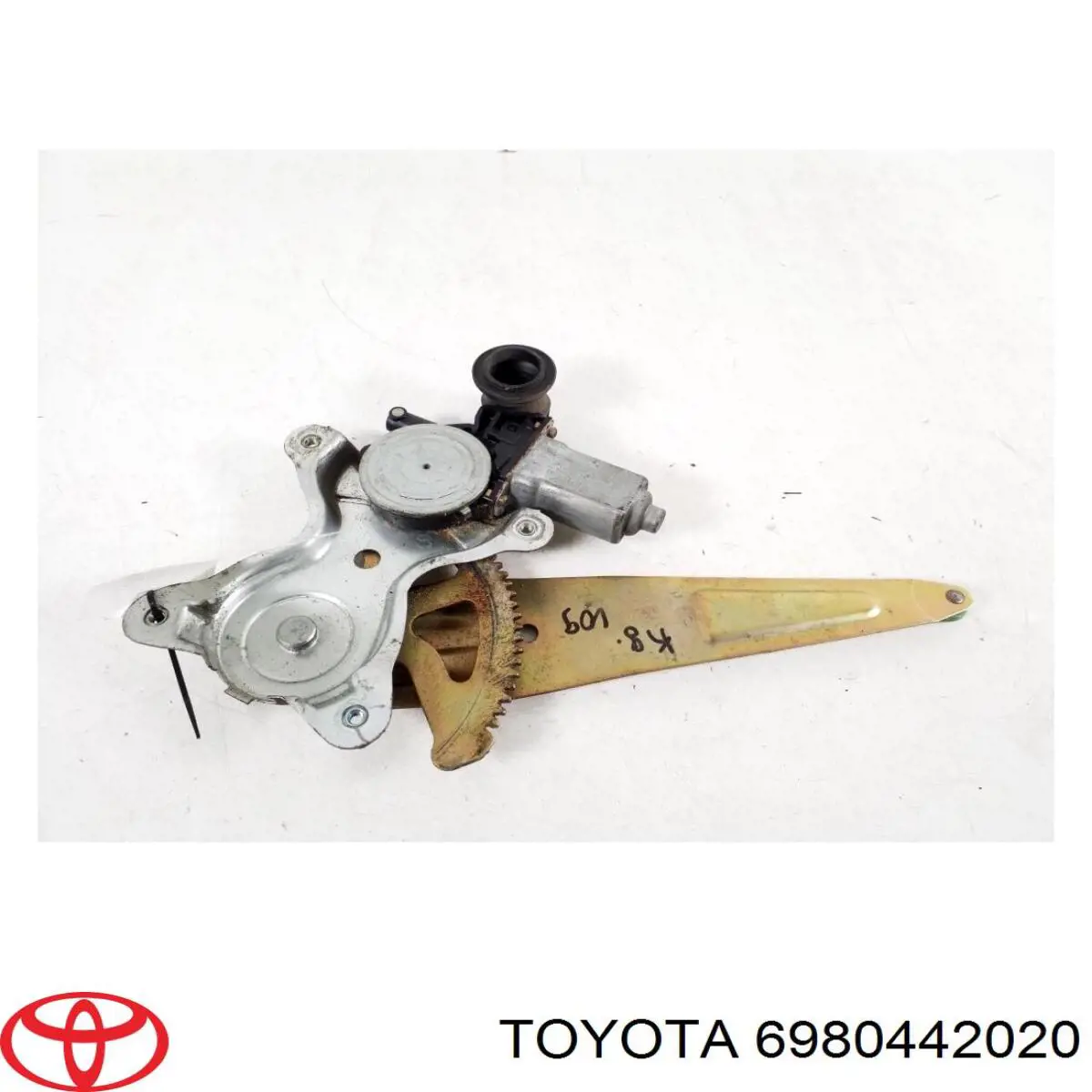 Compre 6980442020 Toyota Mecanismo de acionamento de vidro da porta traseira esquerda