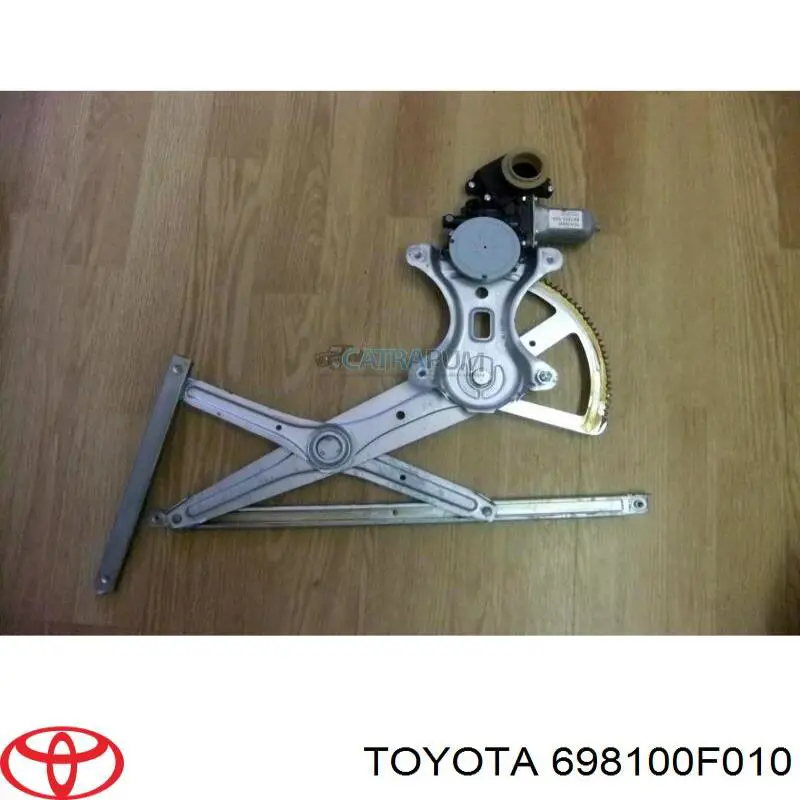 698100F010 Toyota Mecanismo de acionamento de vidro da porta dianteira direita